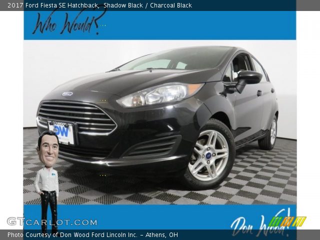 2017 Ford Fiesta SE Hatchback in Shadow Black