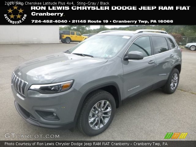 2020 Jeep Cherokee Latitude Plus 4x4 in Sting-Gray