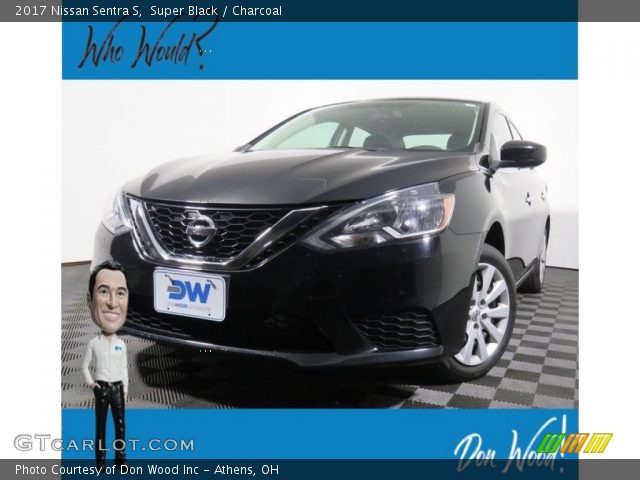 2017 Nissan Sentra S in Super Black