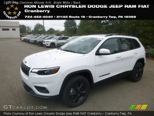 2020 Jeep Cherokee Altitude 4x4 in Bright White