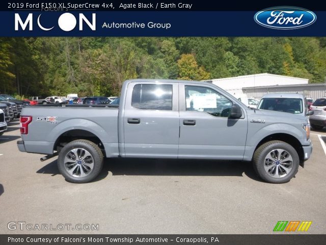 2019 Ford F150 XL SuperCrew 4x4 in Agate Black