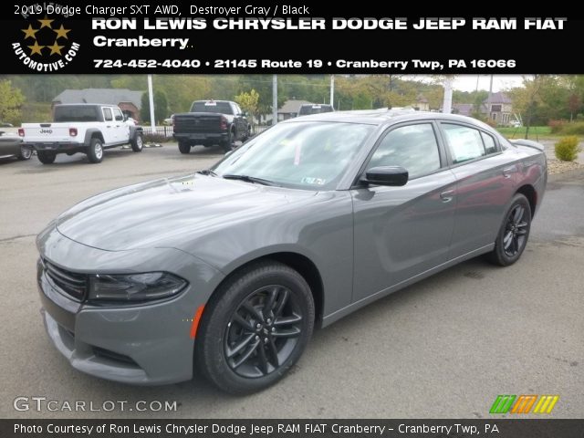 2019 Dodge Charger SXT AWD in Destroyer Gray