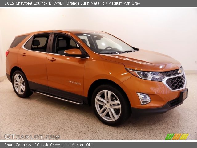 2019 Chevrolet Equinox LT AWD in Orange Burst Metallic
