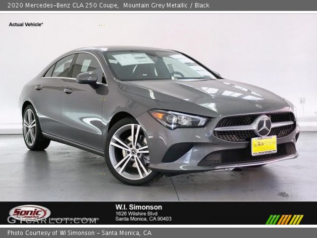 2020 Mercedes-Benz CLA 250 Coupe in Mountain Grey Metallic