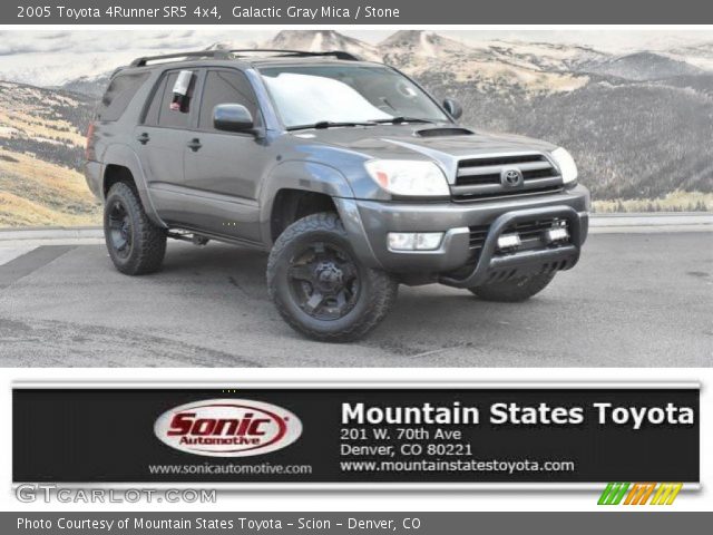 2005 Toyota 4Runner SR5 4x4 in Galactic Gray Mica