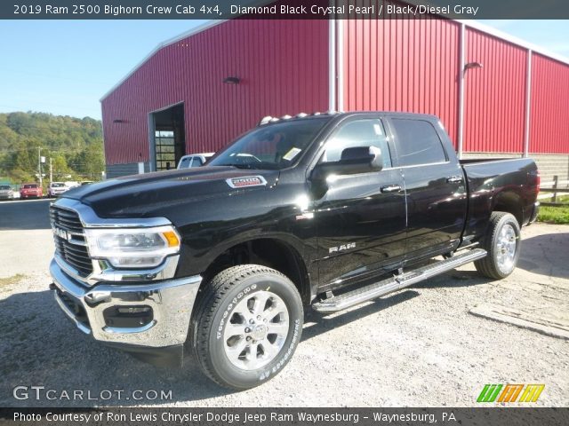 2019 Ram 2500 Bighorn Crew Cab 4x4 in Diamond Black Crystal Pearl