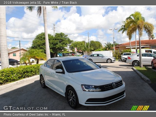 2018 Volkswagen Jetta SE in Pure White