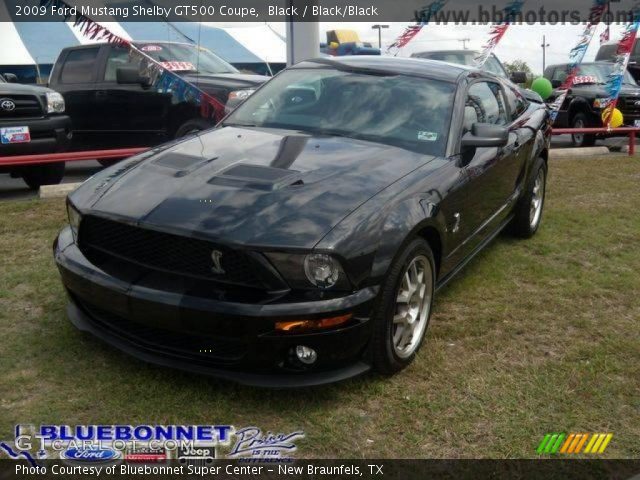 2009 Ford Mustang Shelby GT500 Coupe in Black
