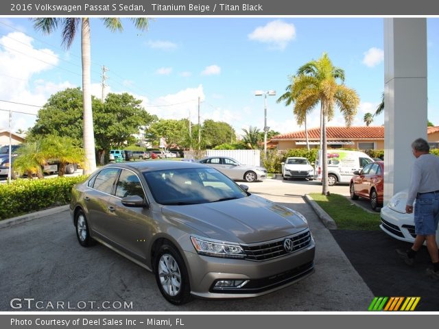 2016 Volkswagen Passat S Sedan in Titanium Beige