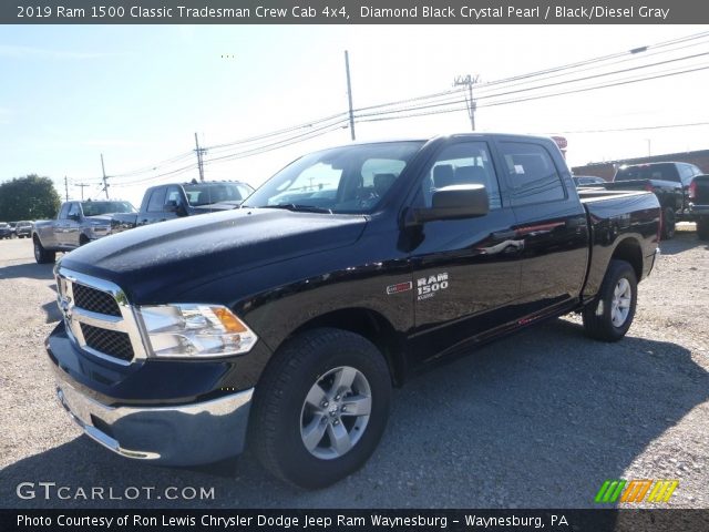 2019 Ram 1500 Classic Tradesman Crew Cab 4x4 in Diamond Black Crystal Pearl