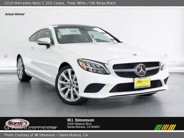 2019 Mercedes-Benz C 300 Coupe in Polar White