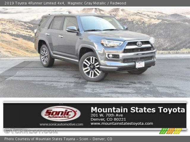 2019 Toyota 4Runner Limited 4x4 in Magnetic Gray Metallic