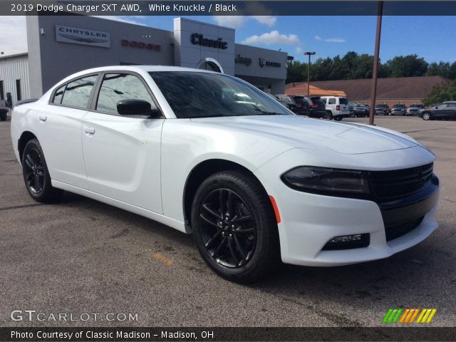 2019 Dodge Charger SXT AWD in White Knuckle