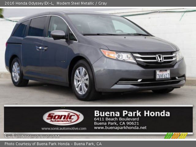 2016 Honda Odyssey EX-L in Modern Steel Metallic
