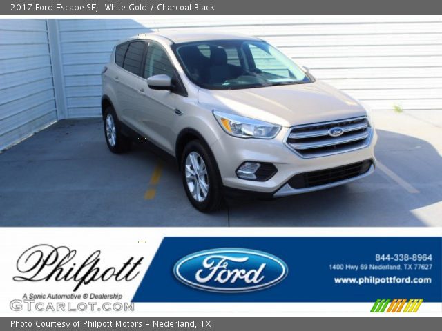 2017 Ford Escape SE in White Gold