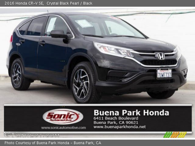 2016 Honda CR-V SE in Crystal Black Pearl