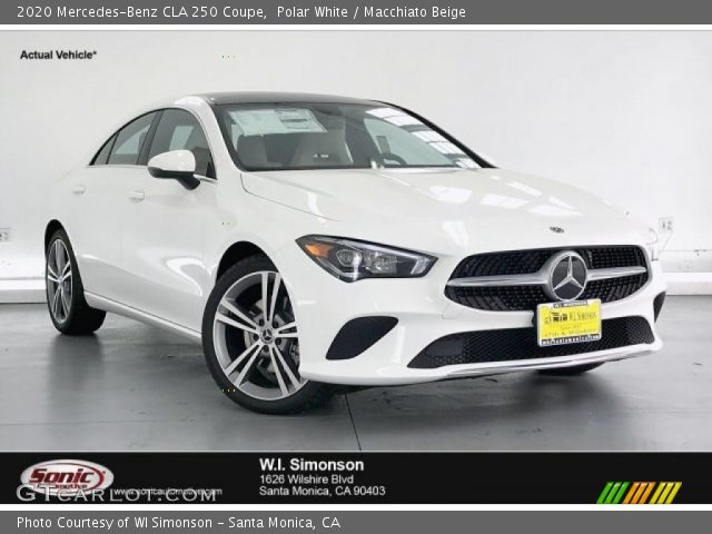 2020 Mercedes-Benz CLA 250 Coupe in Polar White