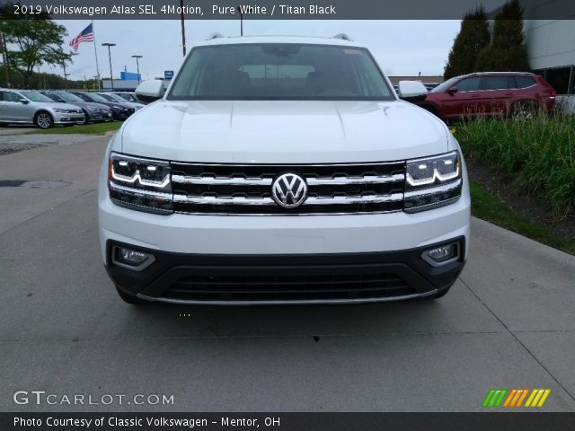 2019 Volkswagen Atlas SEL 4Motion in Pure White