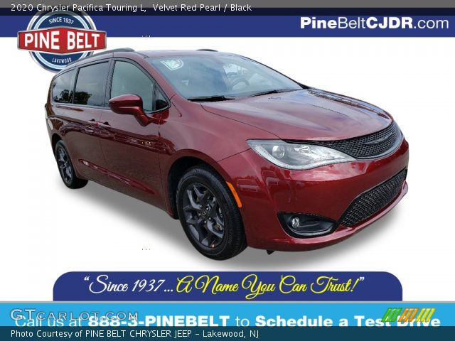 2020 Chrysler Pacifica Touring L in Velvet Red Pearl