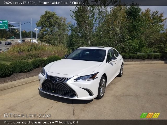 2020 Lexus ES 300h in Eminent White Pearl