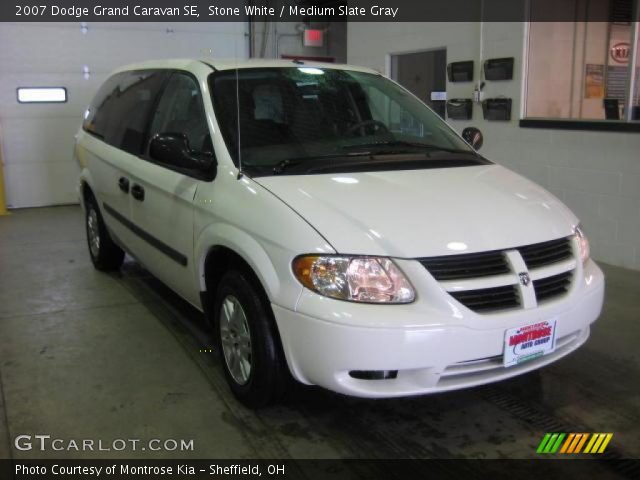 2007 Dodge Grand Caravan SE in Stone White