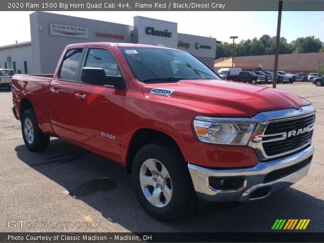 2020 Ram 1500 Big Horn Quad Cab 4x4 in Flame Red