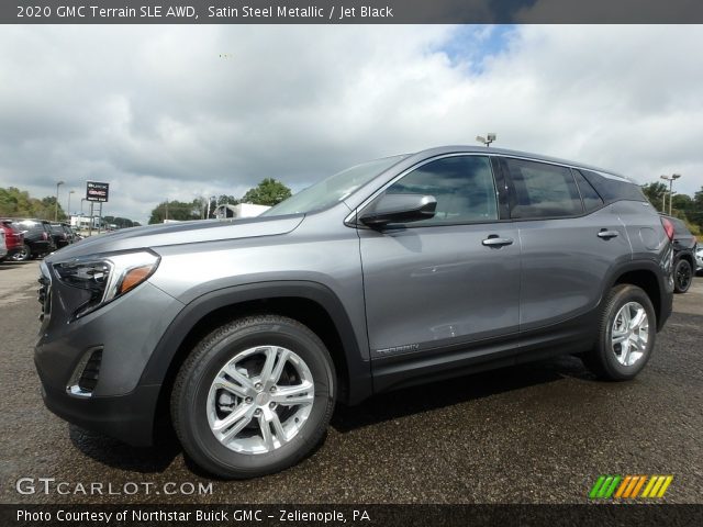 2020 GMC Terrain SLE AWD in Satin Steel Metallic