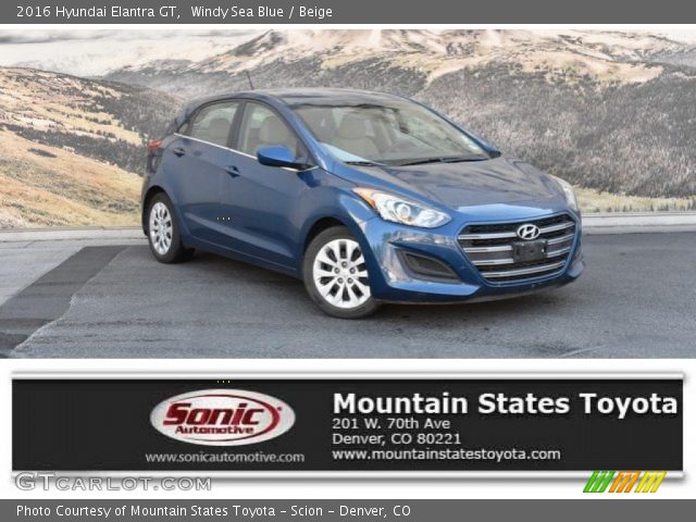 2016 Hyundai Elantra GT  in Windy Sea Blue