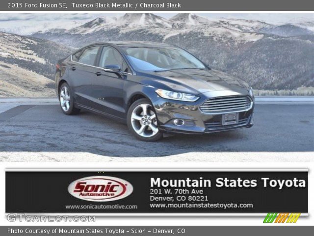 2015 Ford Fusion SE in Tuxedo Black Metallic