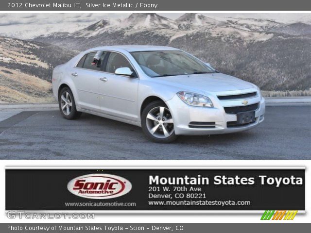 2012 Chevrolet Malibu LT in Silver Ice Metallic