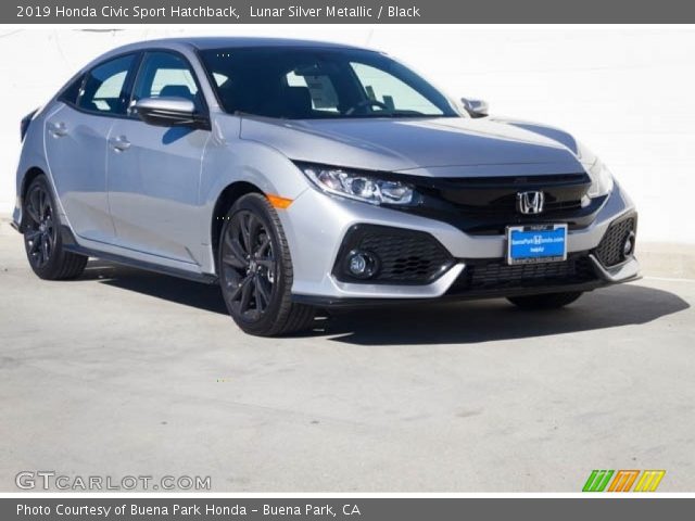 2019 Honda Civic Sport Hatchback in Lunar Silver Metallic