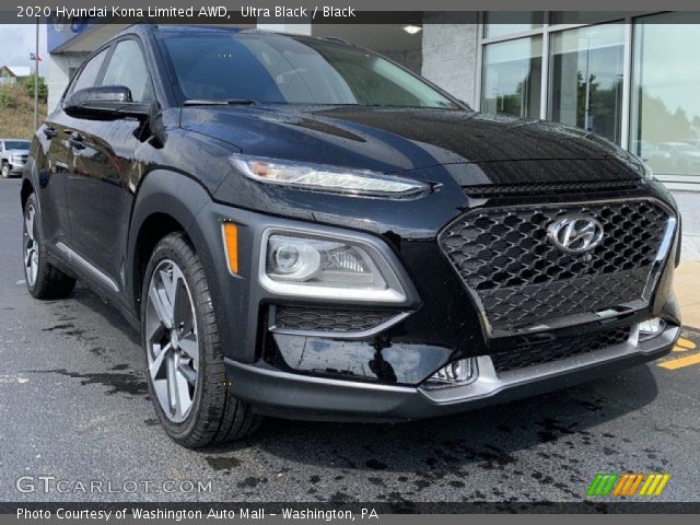 2020 Hyundai Kona Limited AWD in Ultra Black