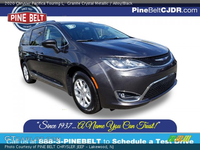 2020 Chrysler Pacifica Touring L in Granite Crystal Metallic