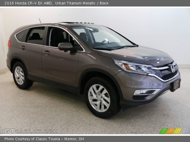 2016 Honda CR-V EX AWD in Urban Titanium Metallic