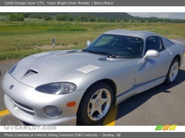 1998 Dodge Viper GTS in Viper Bright Silver Metallic
