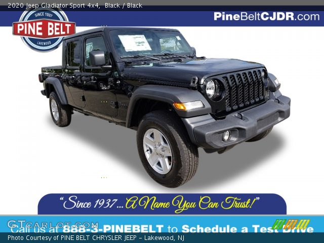 2020 Jeep Gladiator Sport 4x4 in Black