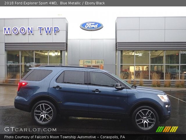 2018 Ford Explorer Sport 4WD in Blue Metallic