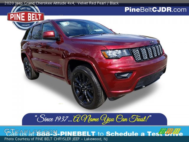 2020 Jeep Grand Cherokee Altitude 4x4 in Velvet Red Pearl