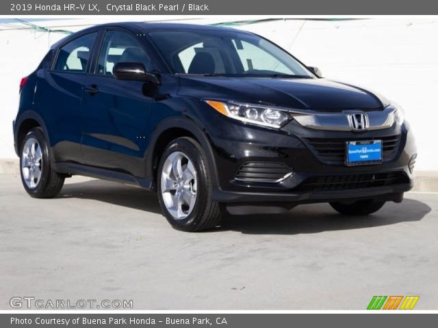 2019 Honda HR-V LX in Crystal Black Pearl