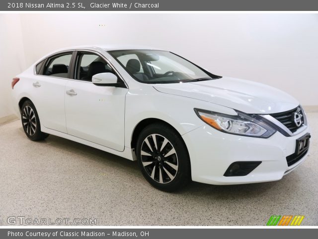 2018 Nissan Altima 2.5 SL in Glacier White