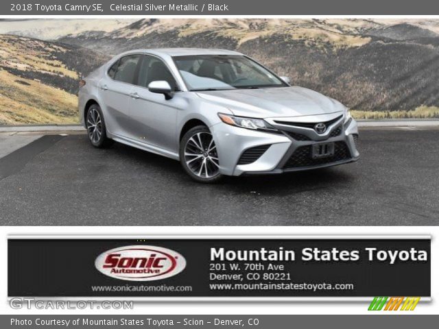 2018 Toyota Camry SE in Celestial Silver Metallic