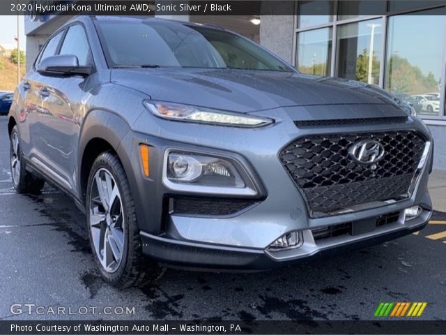 2020 Hyundai Kona Ultimate AWD in Sonic Silver