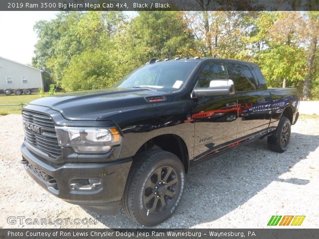 2019 Ram 3500 Big Horn Mega Cab 4x4 in Black