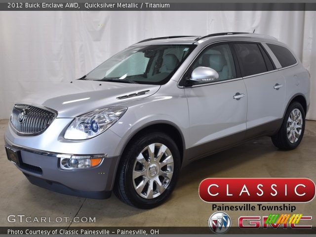 2012 Buick Enclave AWD in Quicksilver Metallic
