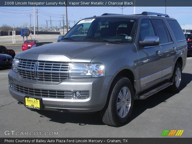 2008 Lincoln Navigator Luxury 4x4 in Vapor Silver Metallic