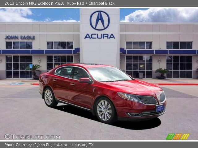 2013 Lincoln MKS EcoBoost AWD in Ruby Red