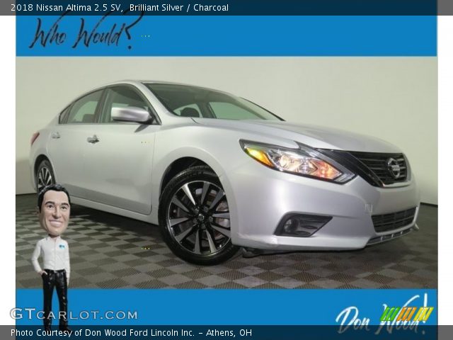 2018 Nissan Altima 2.5 SV in Brilliant Silver
