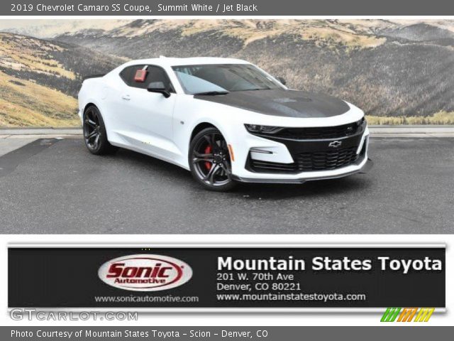 2019 Chevrolet Camaro SS Coupe in Summit White