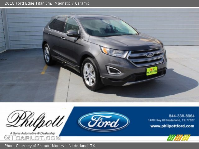 2018 Ford Edge Titanium in Magnetic