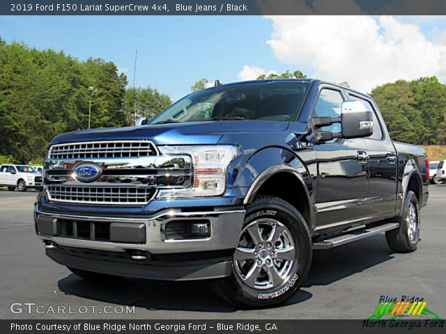 2019 Ford F150 Lariat SuperCrew 4x4 in Blue Jeans